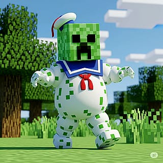 Stay puffed marshmello creeper'