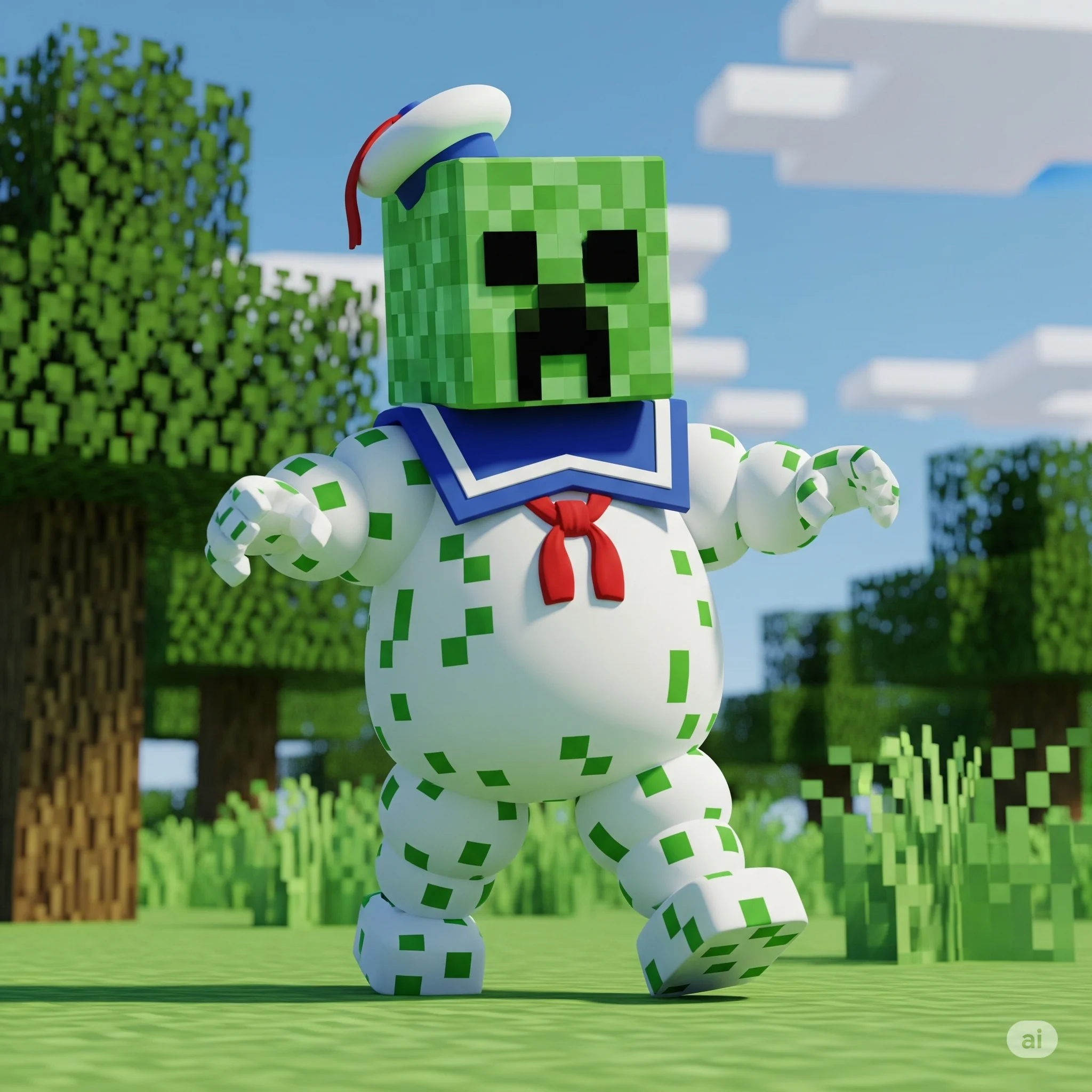 Stay puffed marshmello creeper picture 1 of 1