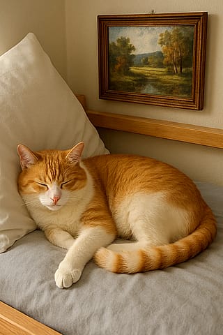 Garfield Looking Cat is Too Cool'