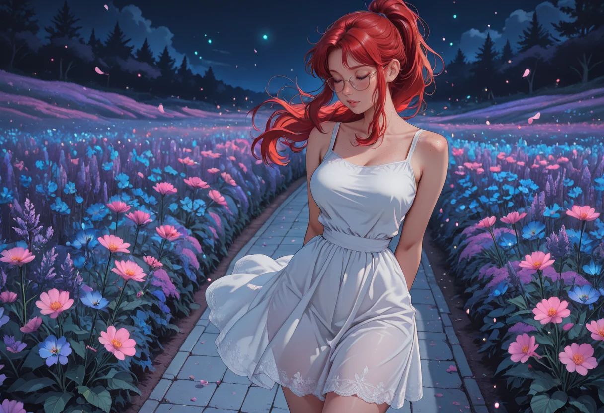 Moonlit stroll (Sakura OC) picture 1 of 1