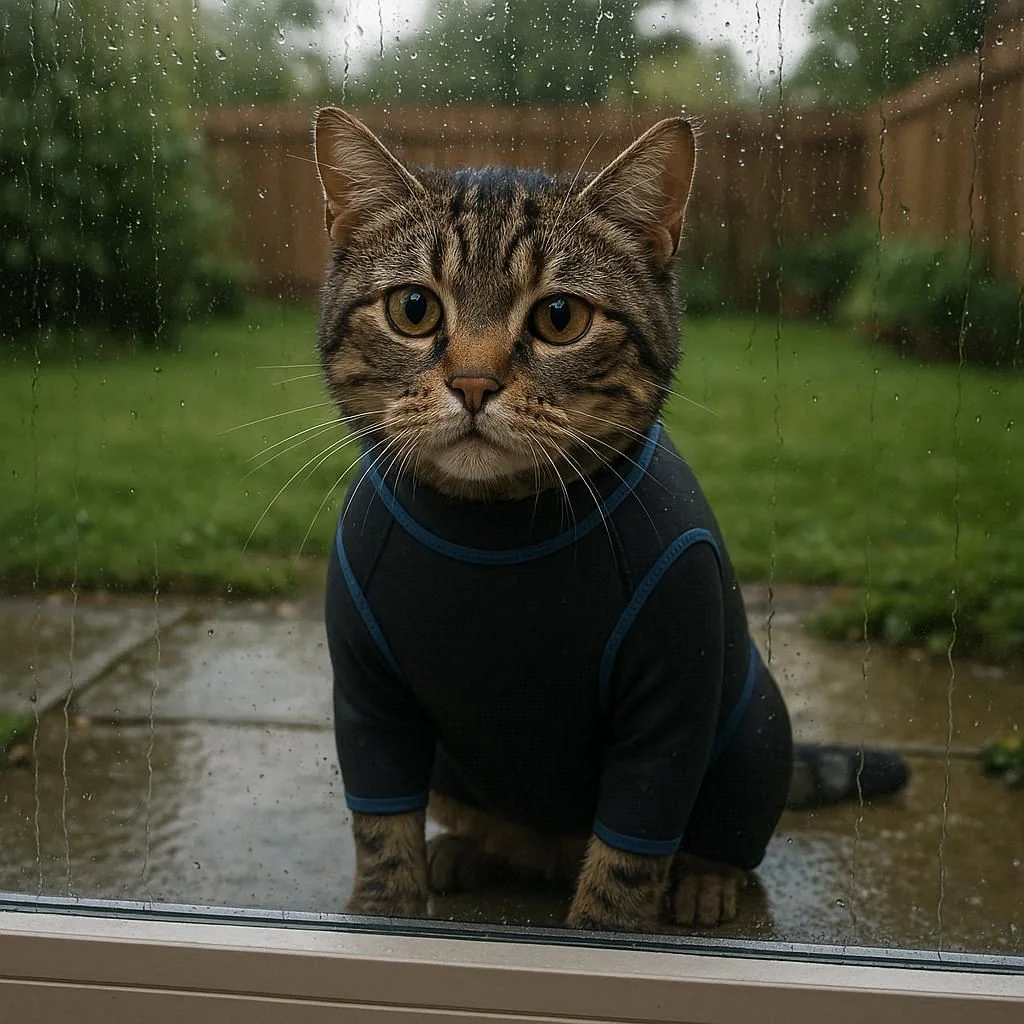 Please let the cat in. picture 3 of 5
