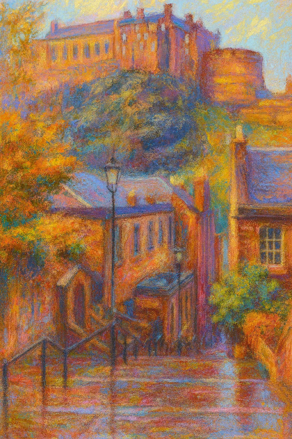 Pastel Dreams of Edinburgh Castle picture 1 of 1