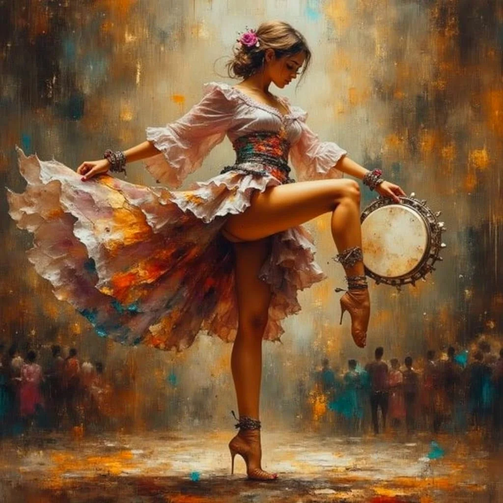 Gypsy soul, flamenco heart, untamed fire. picture 1 of 1