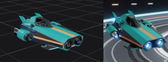 Some more generative 3D art using 3daistudio & Gemini picture 3 of 3