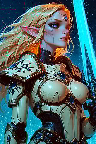 My first Eldar try'