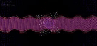 Mathematical Rebellion, Real-time generative art exploring order vs chaos (Made with Claude on an HTML artifact)'