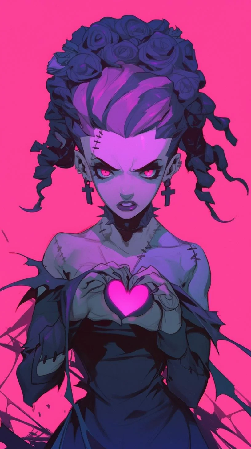 Punk rock bride of Frankenstein picture 1 of 6