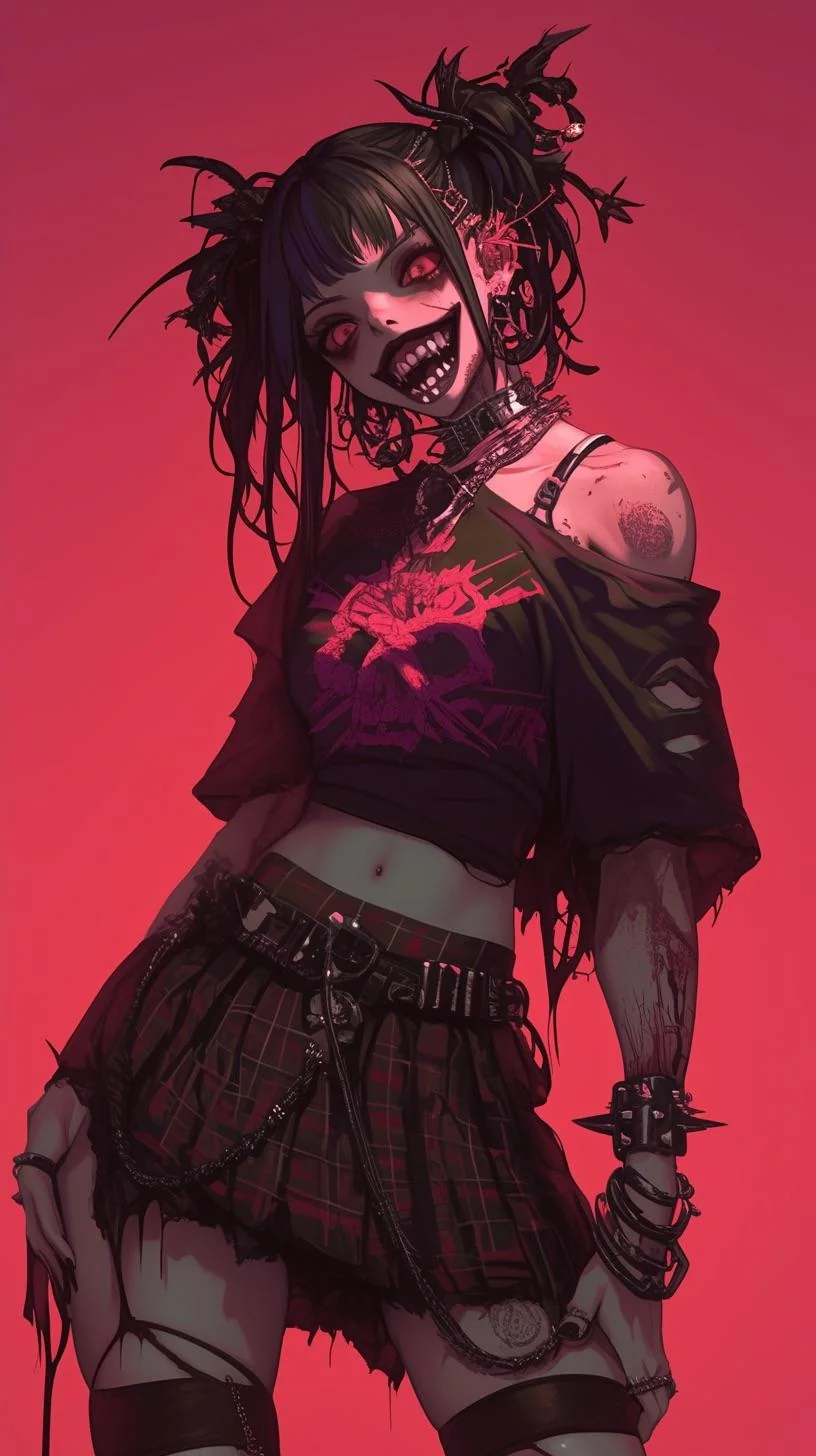 Punk rock bride of Frankenstein picture 2 of 6