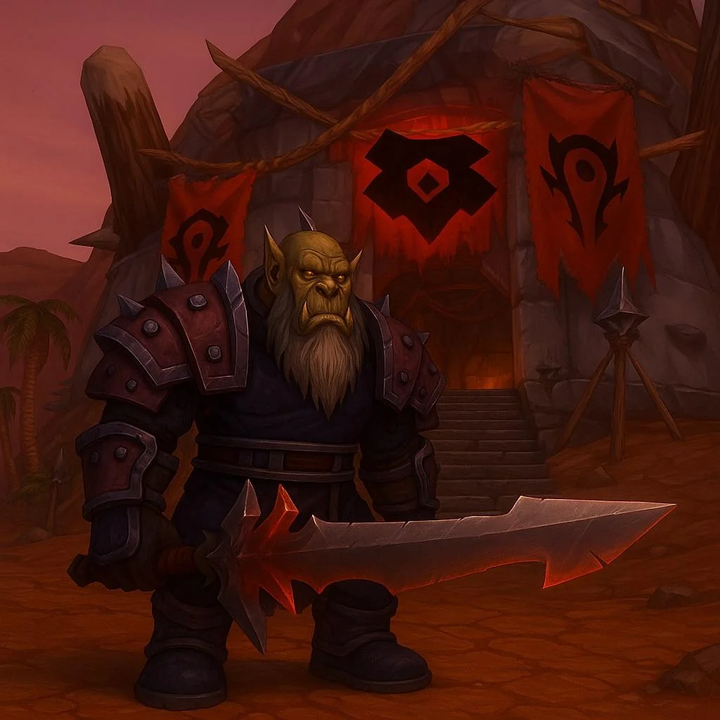 Warcraft and an Orc Warrior of The Horde picture 1 of 10