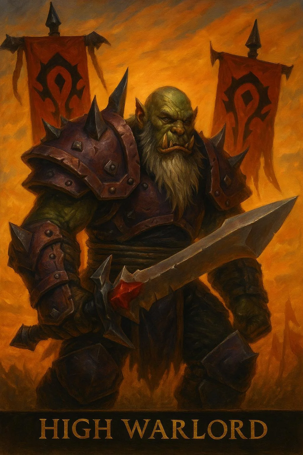 Warcraft and an Orc Warrior of The Horde picture 4 of 10