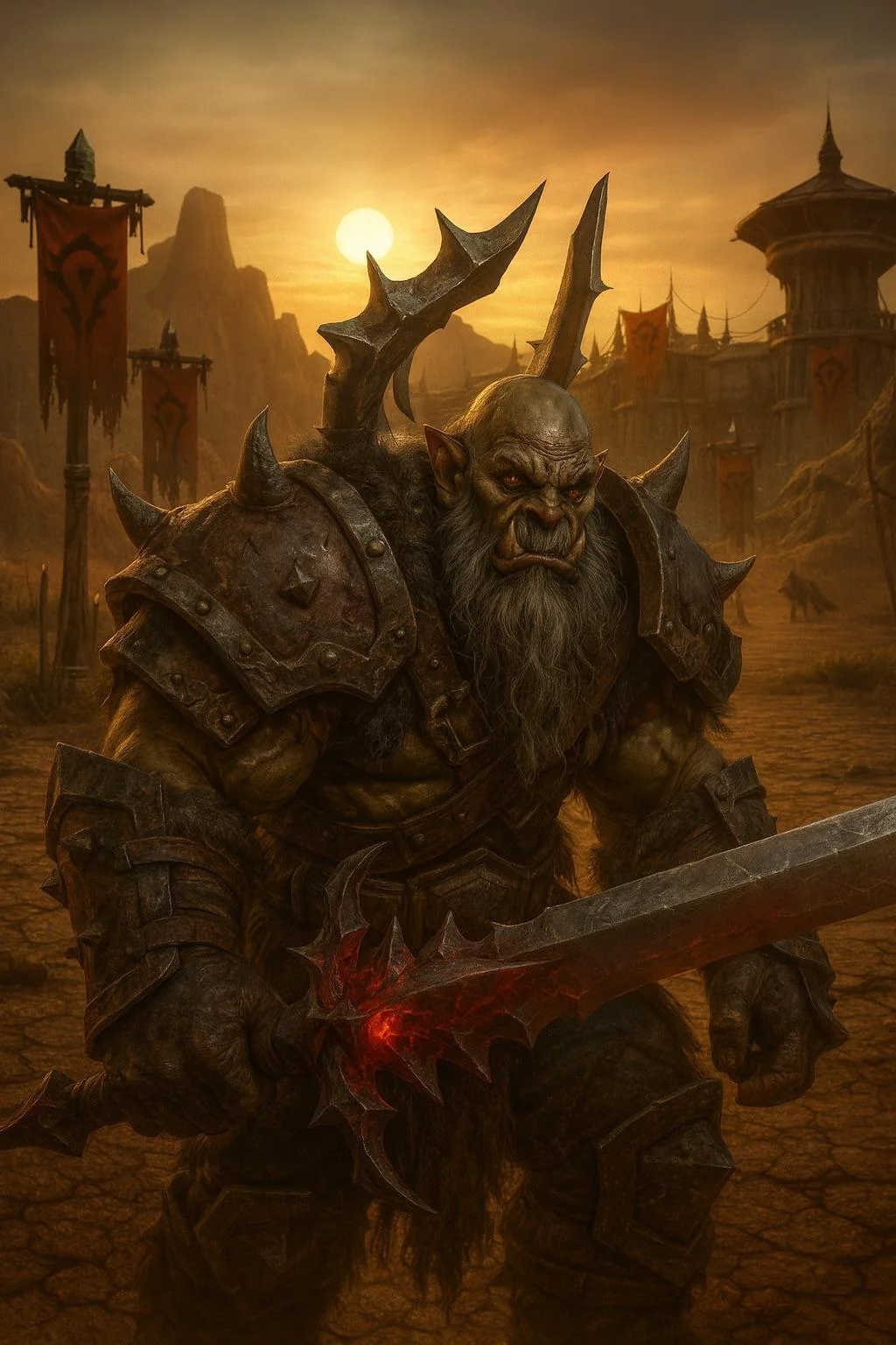 Warcraft and an Orc Warrior of The Horde picture 5 of 10