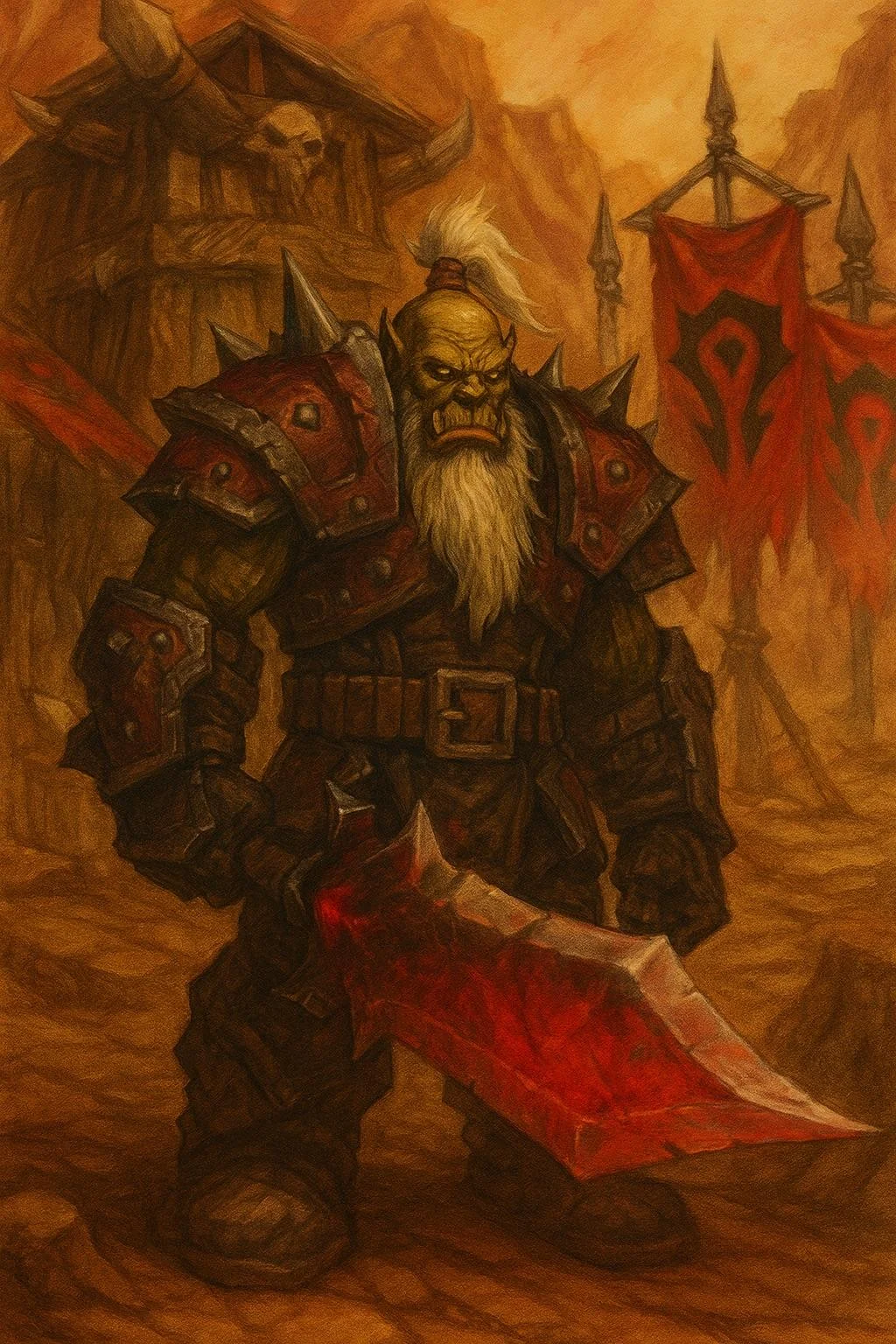 Warcraft and an Orc Warrior of The Horde picture 7 of 10