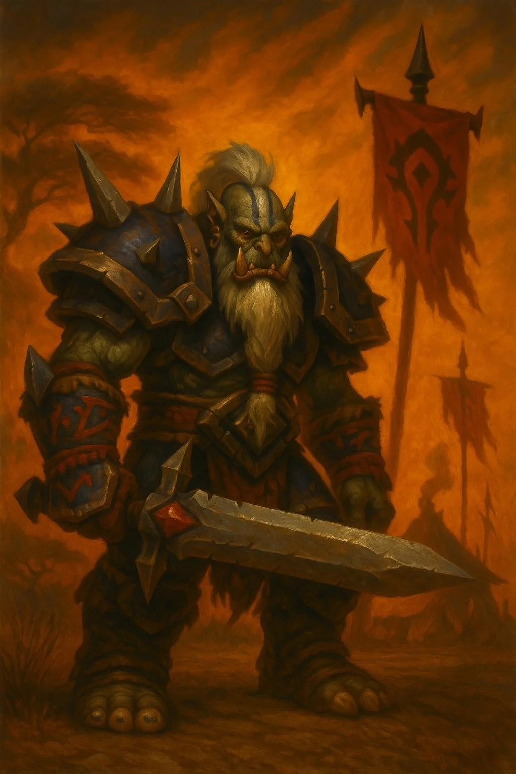 Warcraft and an Orc Warrior of The Horde picture 8 of 10