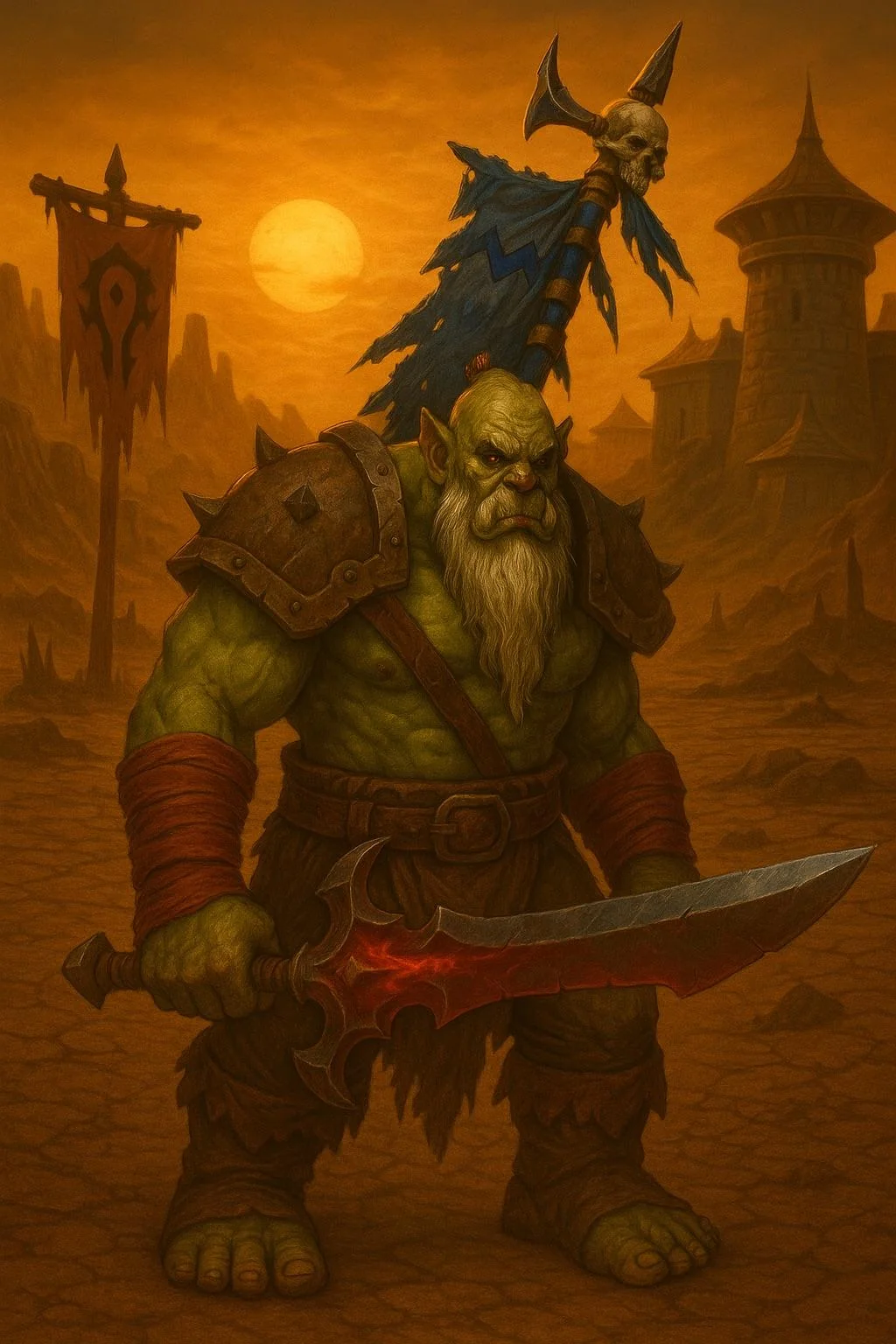 Warcraft and an Orc Warrior of The Horde picture 9 of 10