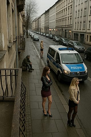Berlin from Balcony'