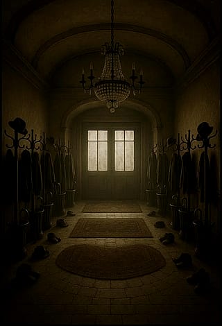 The interior of my abandoned house'