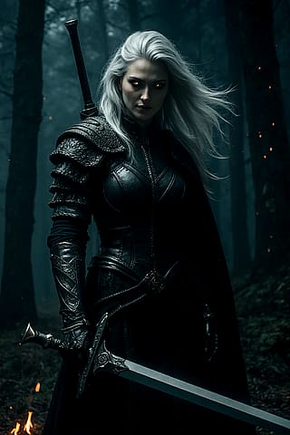 The White Shadow of the Forest'