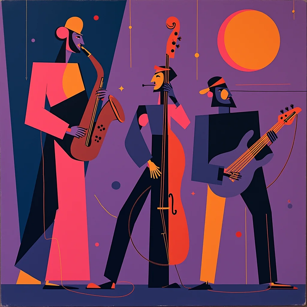 AI-Generated Jazz Album Covers picture 13 of 20