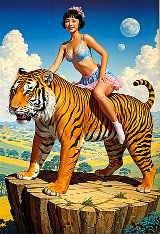 Tiger lady'