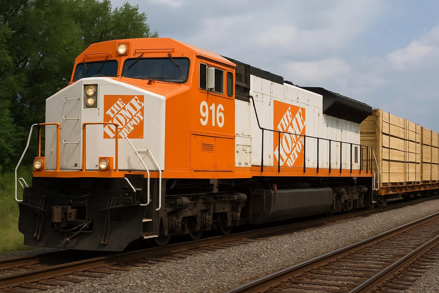 Home Depot train picture 1 of 1