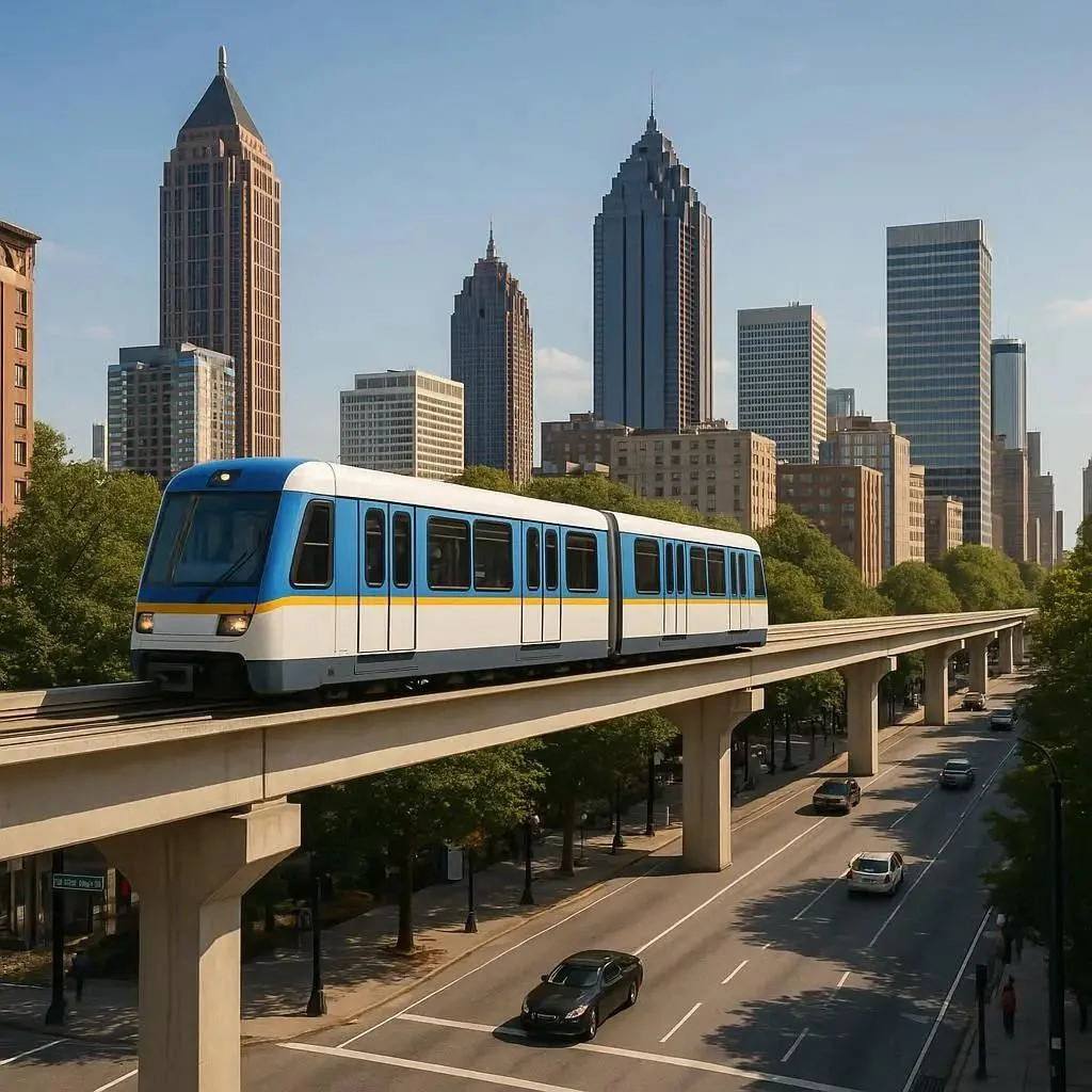 What if Atlanta had its own Metromover that circled downtown, Midtown and Buckhead? picture 2 of 5