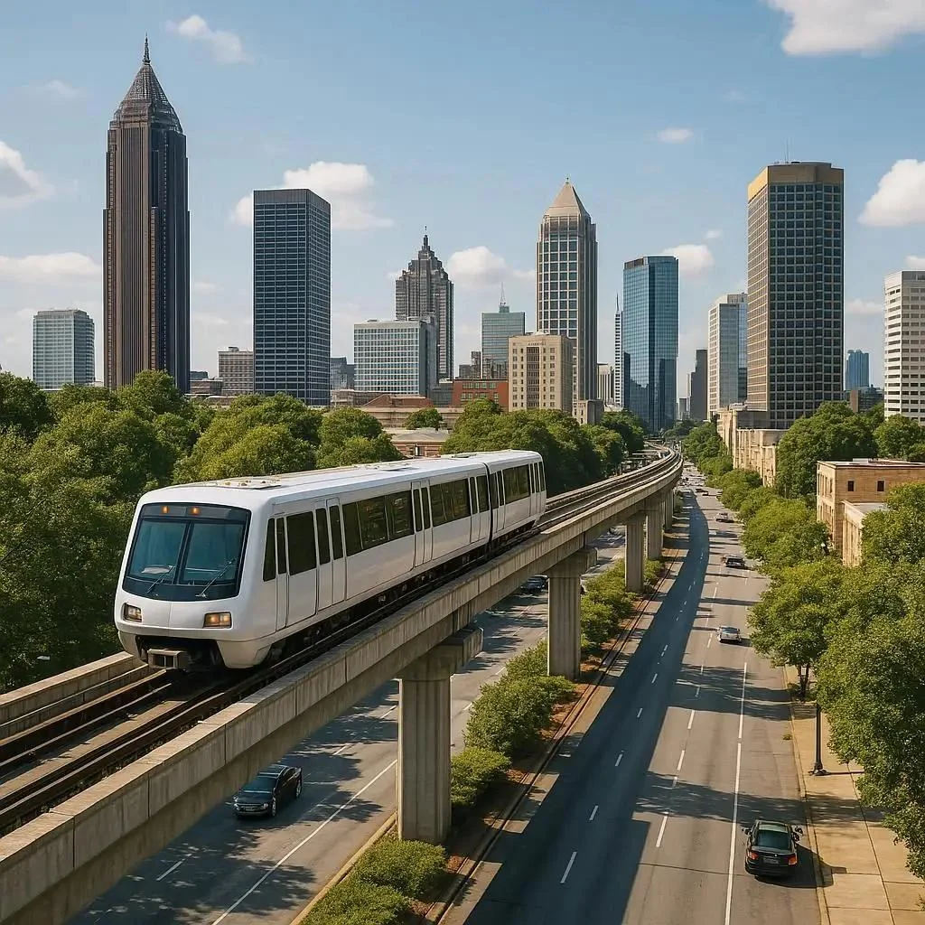 What if Atlanta had its own Metromover that circled downtown, Midtown and Buckhead? picture 3 of 5