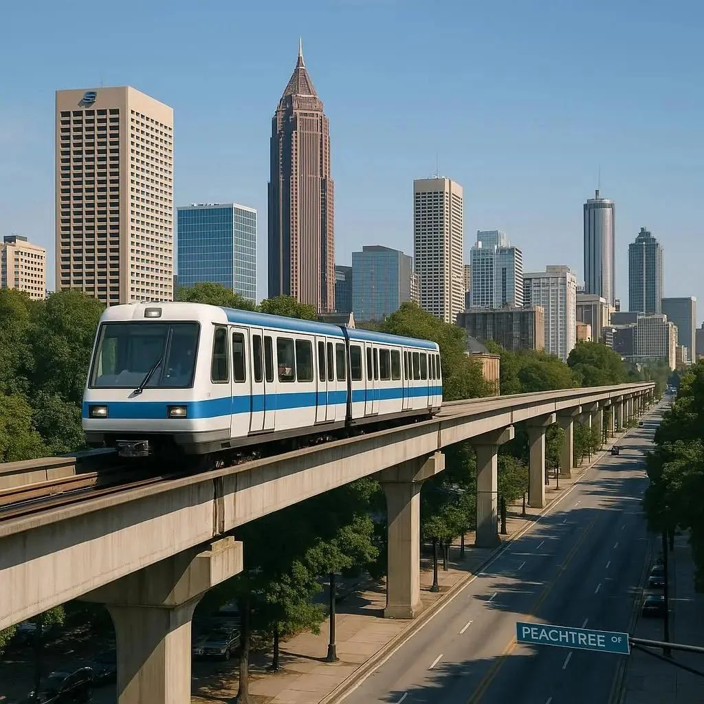 What if Atlanta had its own Metromover that circled downtown, Midtown and Buckhead? picture 4 of 5