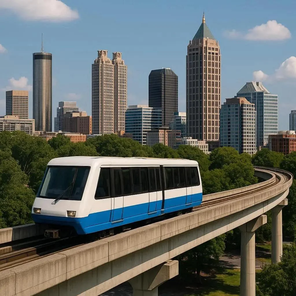 What if Atlanta had its own Metromover that circled downtown, Midtown and Buckhead? picture 5 of 5