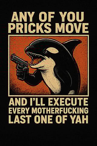 Pulp Fiction meets Free Willy'