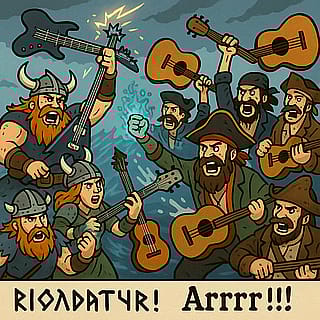 Pirates vs Vikings'