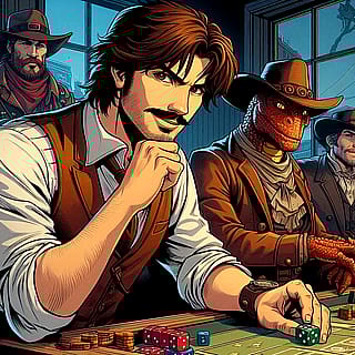 Sci-fi Western Saloon'