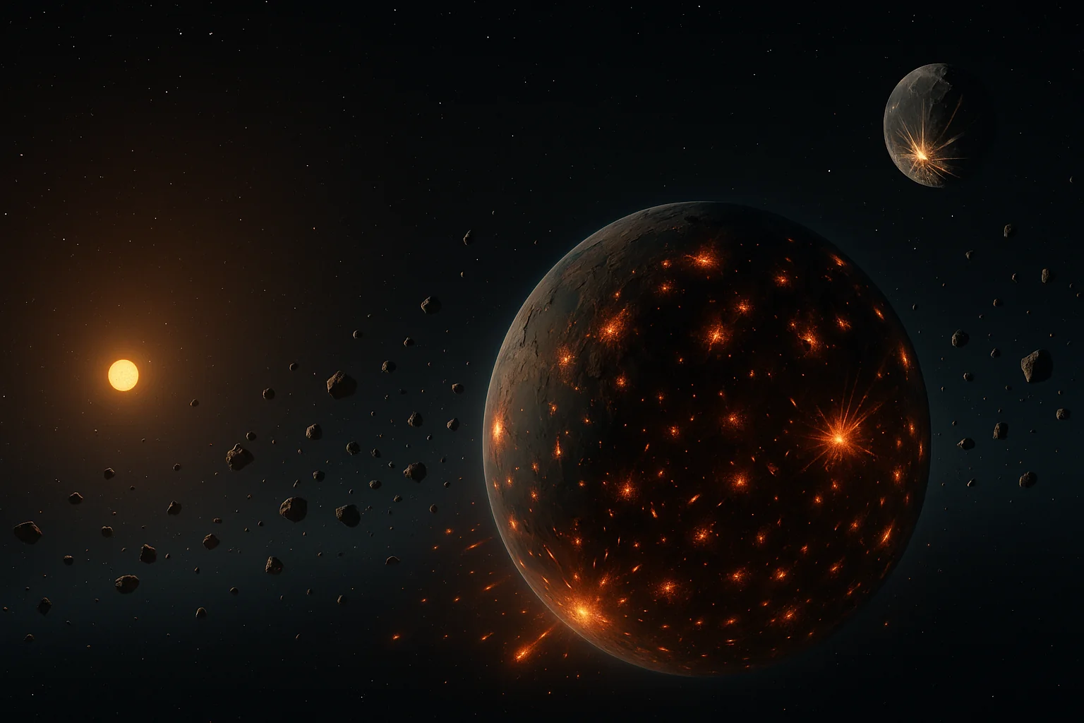 ☄️ Day 4 of 29 — Late Heavy Bombardment (~4.1B years ago) picture 1 of 1