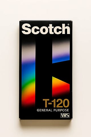 Blank videotapes'