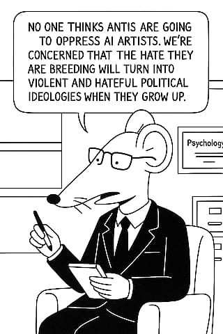 Showing signs...'