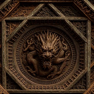 A Dragon That Breathes Through Wood and Time'