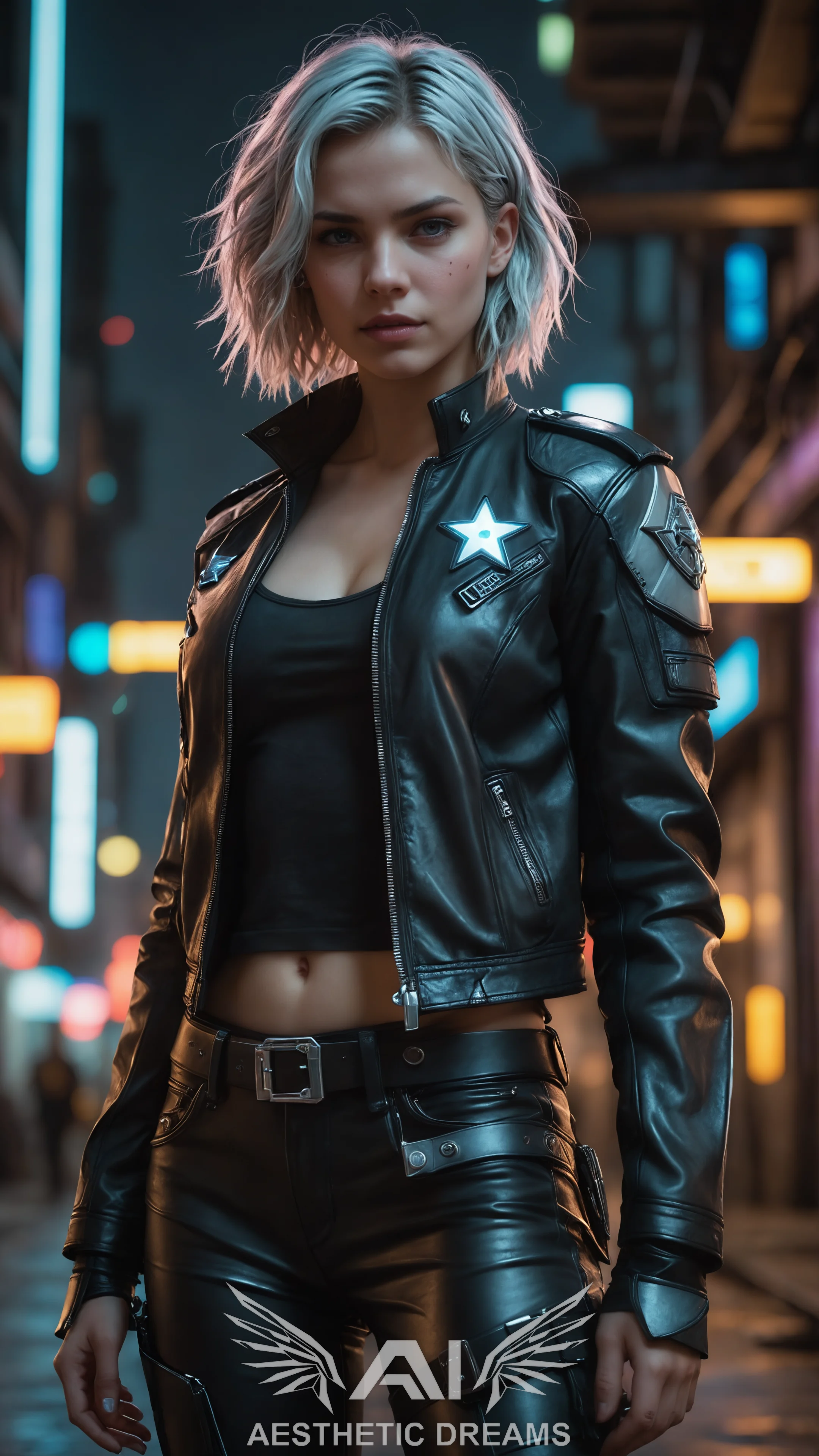 Her strength is the only truth in a city of lies. 🌃💪 picture 1 of 2