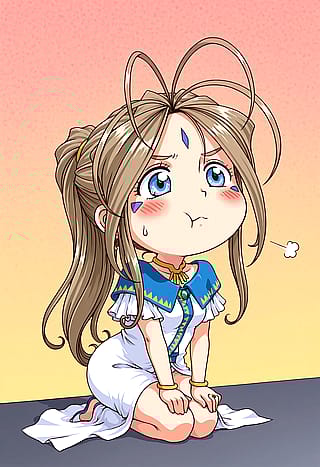 Some Belldandy miniaturized [Ah! My Goodness]'
