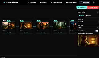 Building an AI video storyboard tool with character + scene continuity — would you use this?'