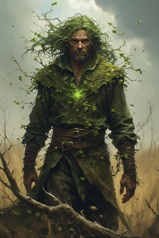 Nature warrior. AI engine: perchance.ai picture 1 of 1