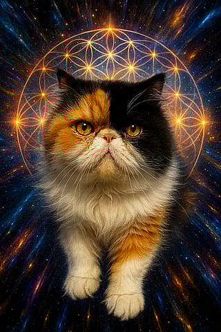 In the 5th dimension, love is the only language. 🧡🌌'