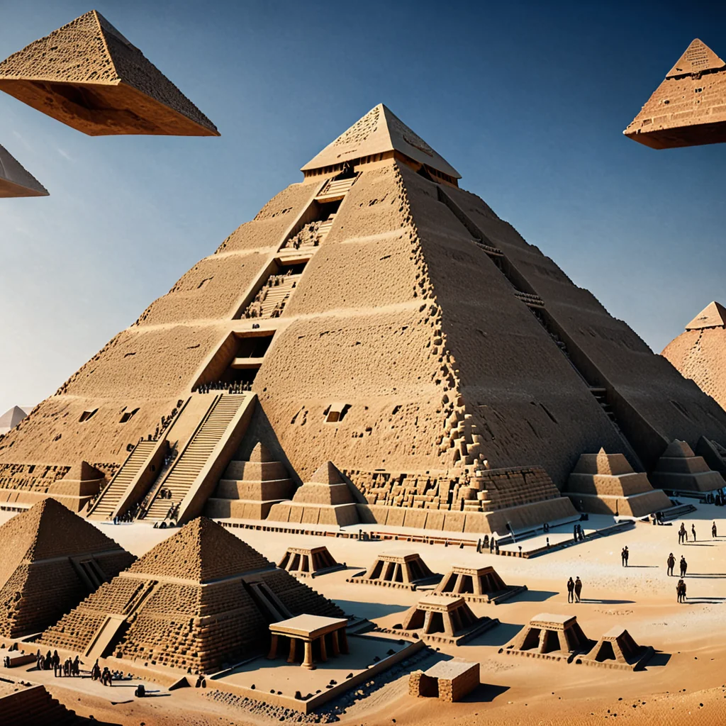 The pyramids came down from space picture 1 of 1