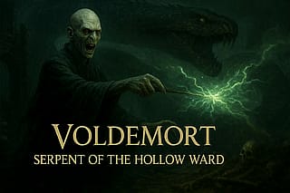 Voldemort reimagined as an Elden Ring boss ⚔️ Serpent of the Hollow Ward'