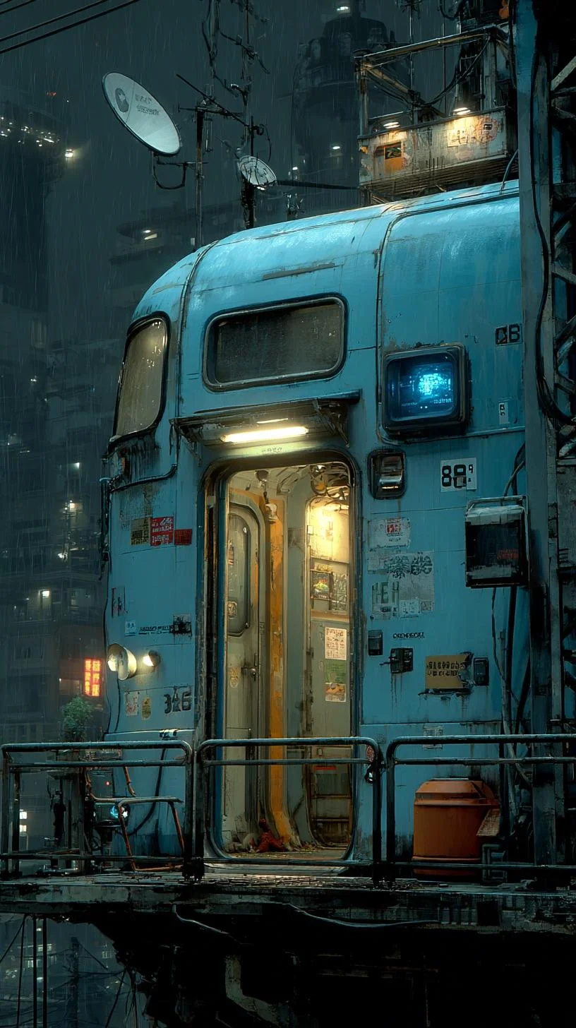 Dystopian Cyberpunk Architecture picture 4 of 9