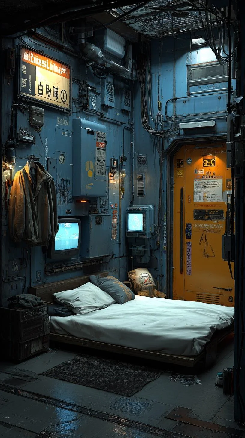 Dystopian Cyberpunk Architecture picture 6 of 9