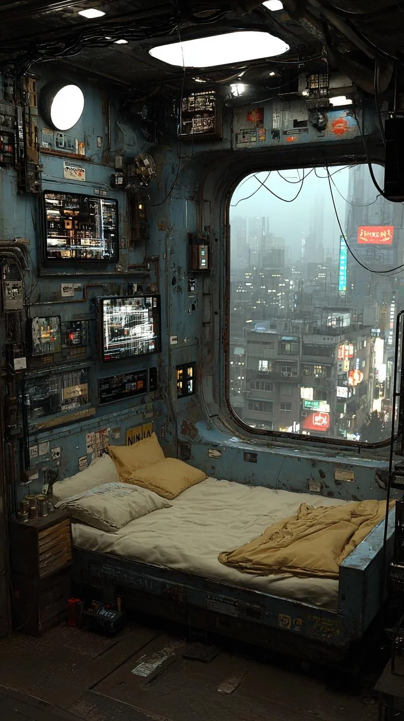 Dystopian Cyberpunk Architecture picture 9 of 9
