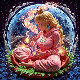 when she isn’t ruling the mushroom kingdom'
