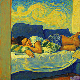If Van Gohg Paint these days'