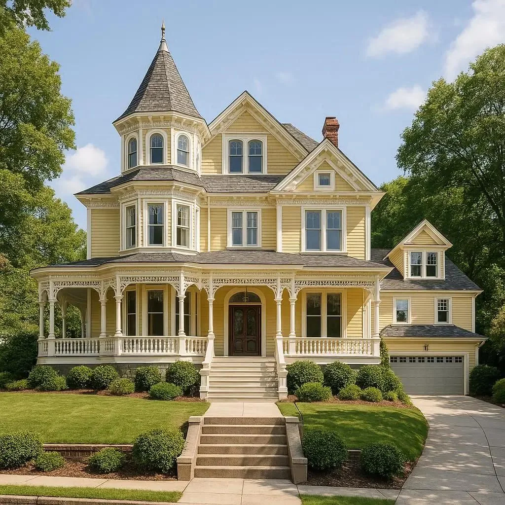 Which of these two Victorian houses looks the best in your opinion? picture 2 of 2