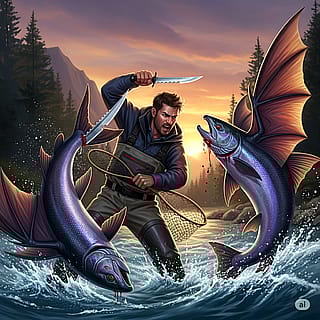 Vampire Salmon Adventure'
