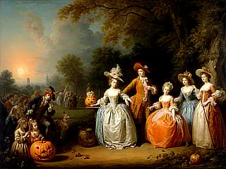 French Rococo Halloween'